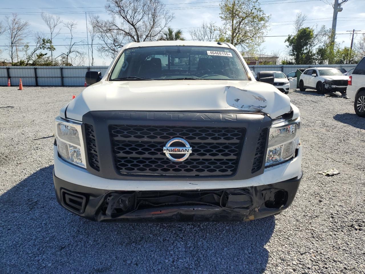 2019 Nissan Titan VIN 1N6AA1EK3KN502277 Copart auction photo, front end damage thumbnail 5