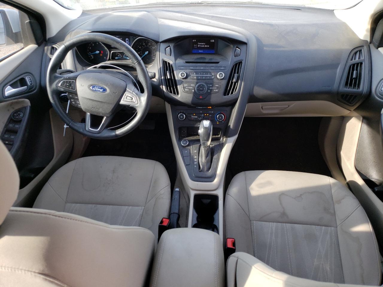 2015 Ford Focus VIN 1FADP3F23FL368791 Copart auction photo, all over / hail damage thumbnail 8