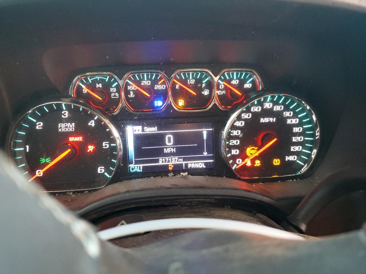 2017 Chevrolet Silverado VIN 3GCPCREC3HG443280 Copart auction photo, front end / side damage thumbnail 9