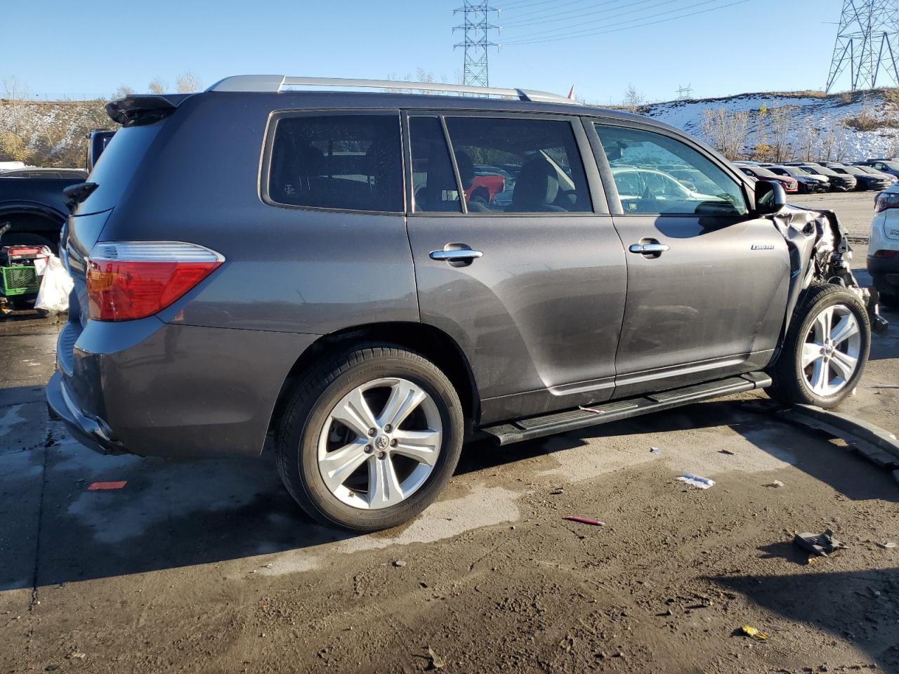 2010 Toyota Highlander VIN JTEDK3EHXA2163266 Copart auction photo, front end damage thumbnail 3