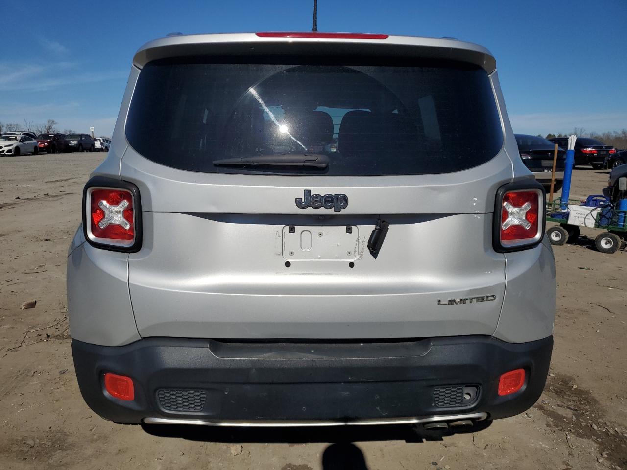 2016 Jeep Renegade VIN ZACCJADT6GPD12736 Copart auction photo, front end / side damage thumbnail 6