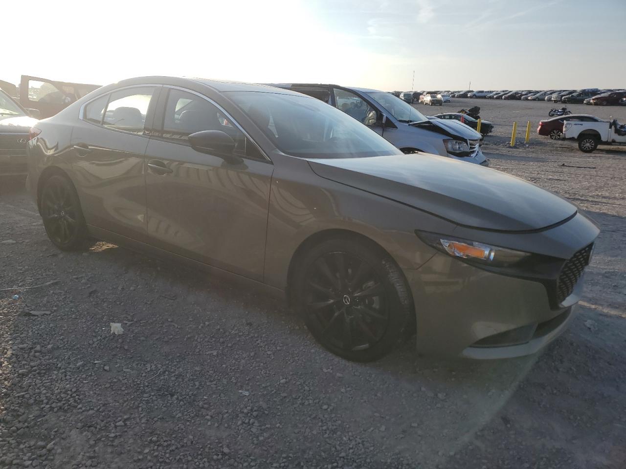 2024 Mazda 3 VIN 3MZBPBXY2RM421611 Copart auction photo, front end / side damage thumbnail 4