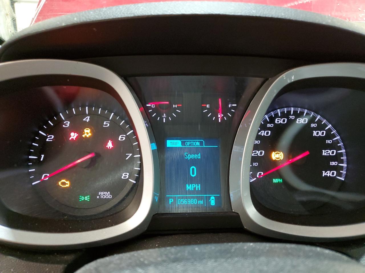 2015 Chevrolet Equinox VIN 2GNALBEK2F6363196 Copart auction photo, rear end / side damage thumbnail 9