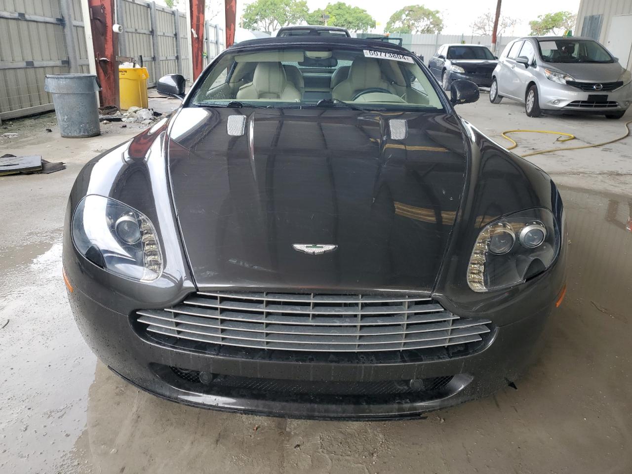 2010 Aston Martin Vantage VIN SCFEFBBCXAGD13755 Copart auction photo, water/flood damage thumbnail 5