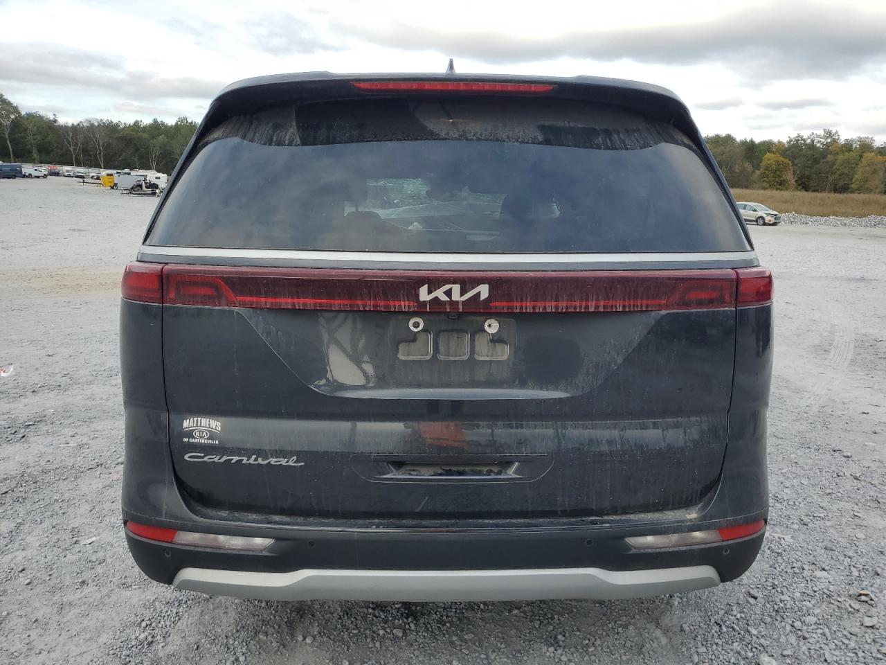 2022 KIA Carnival VIN KNDNB4H33N6108414 Copart auction photo, front end / side damage thumbnail 6