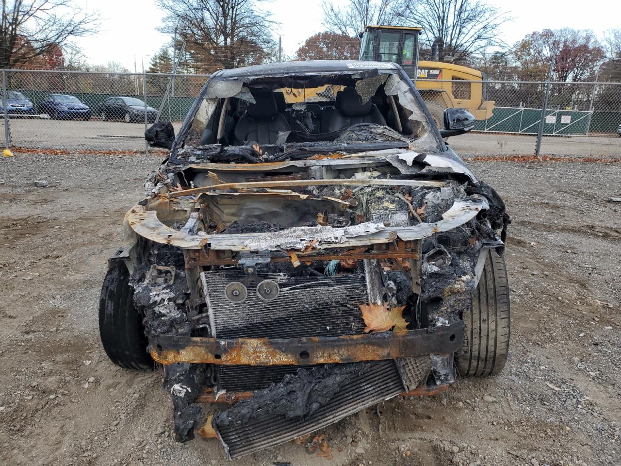 2015 Land Rover Range Rover VIN SALVP2BG5FH023204 Copart auction photo, front end / burn - engine damage thumbnail 5