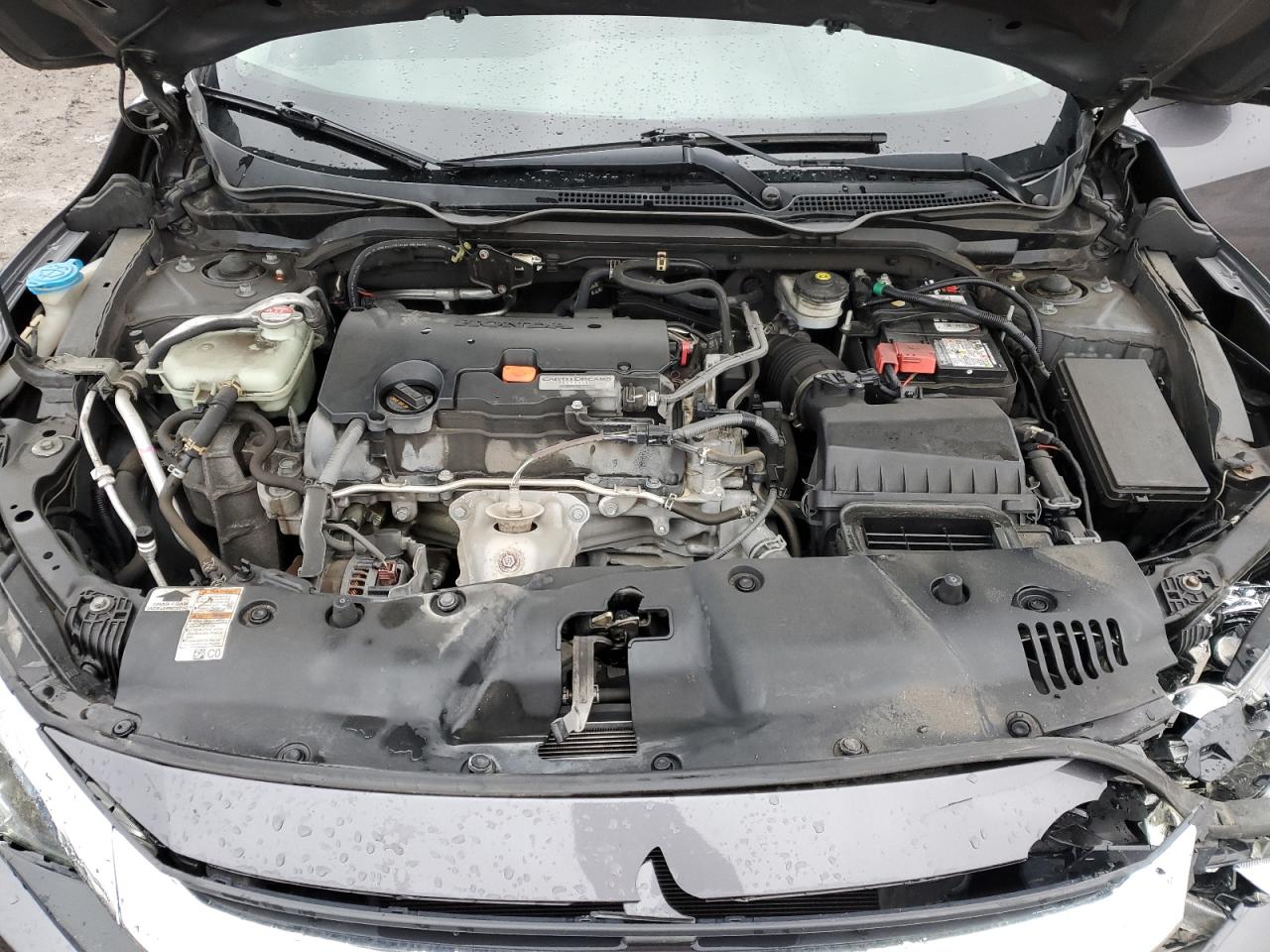 2017 Honda Civic VIN 2HGFC2F86HH037394 Copart auction photo, front end damage thumbnail 11