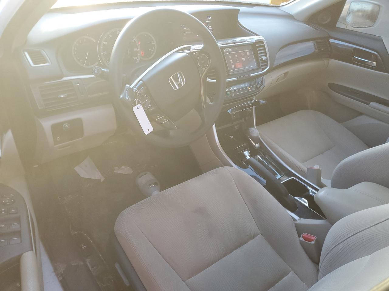 2017 Honda Accord VIN 1HGCR2F74HA087203 Copart auction photo, top/roof damage thumbnail 8