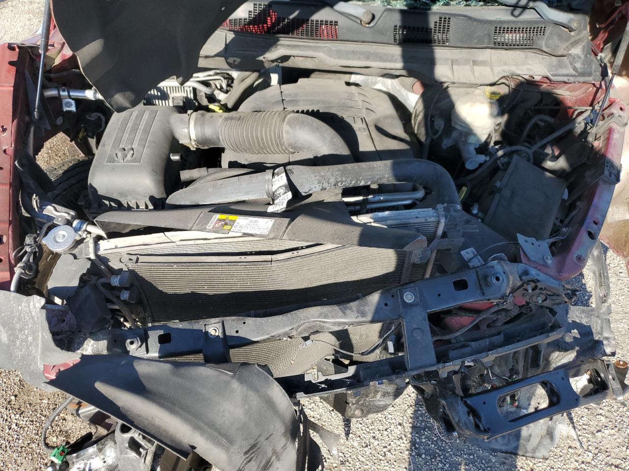 2014 RAM 1500 VIN 1C6RR6FT7ES102240 Copart auction photo, front end / rear end damage thumbnail 11