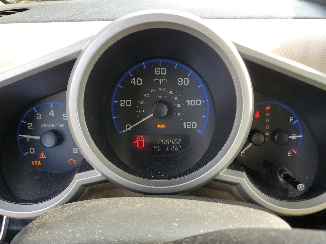 2007 Honda Element VIN 5J6YH18777L008327 Copart auction photo, front end damage thumbnail 9