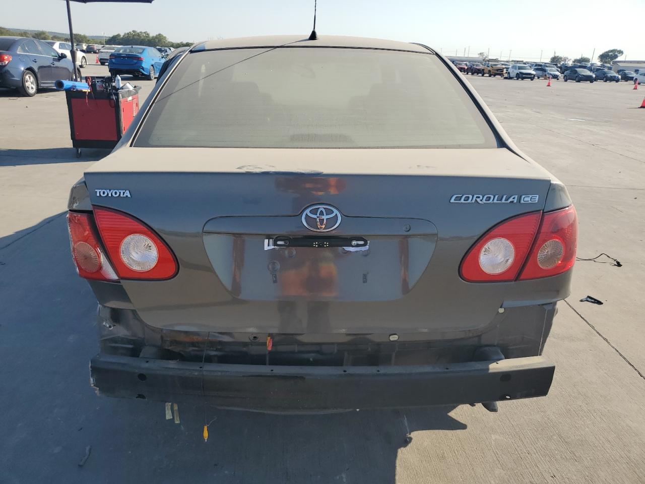 2006 Toyota Corolla VIN 1NXBR32E96Z730852 Copart auction photo, all over damage thumbnail 6