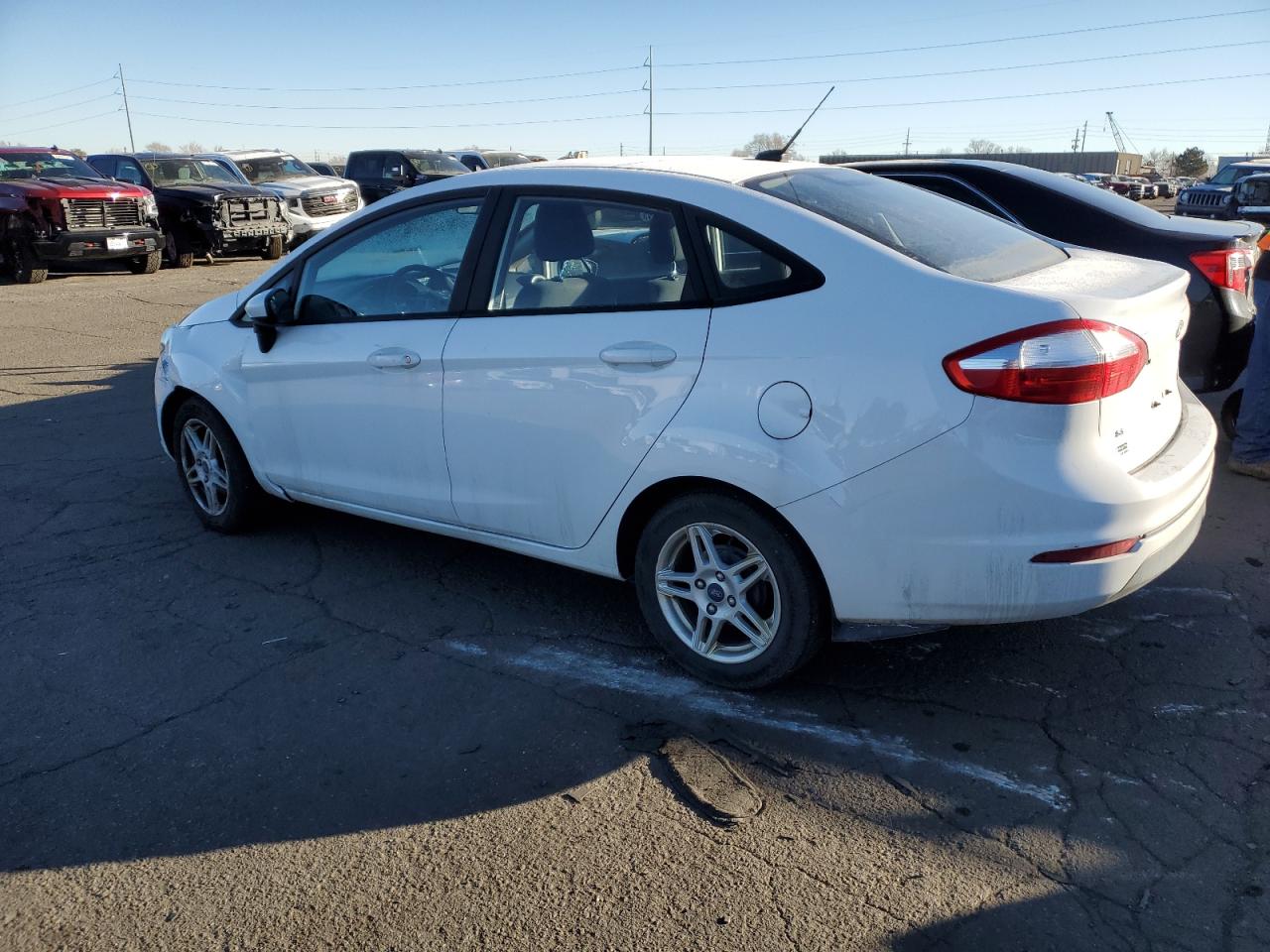 2017 Ford Fiesta VIN 3FADP4BJXHM119506 Copart auction photo, all over damage thumbnail 2