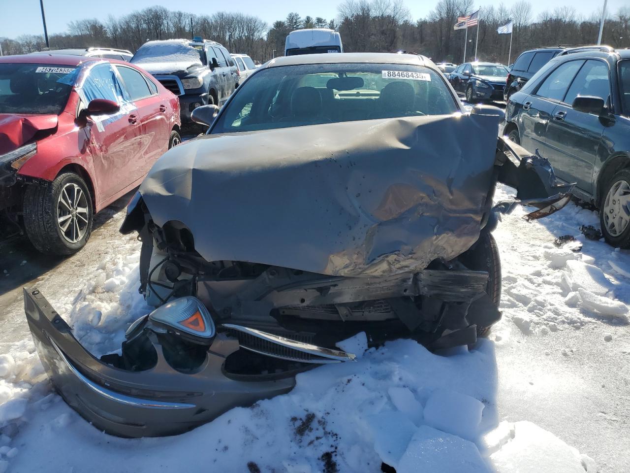 2007 Buick LaCrosse VIN 2G4WD582071220346 Copart auction photo, front end / side damage thumbnail 5