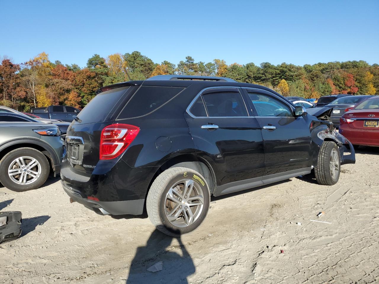 2016 Chevrolet Equinox VIN 2GNFLGE35G6348916 Copart auction photo, front end / minor dent/scratches damage thumbnail 3
