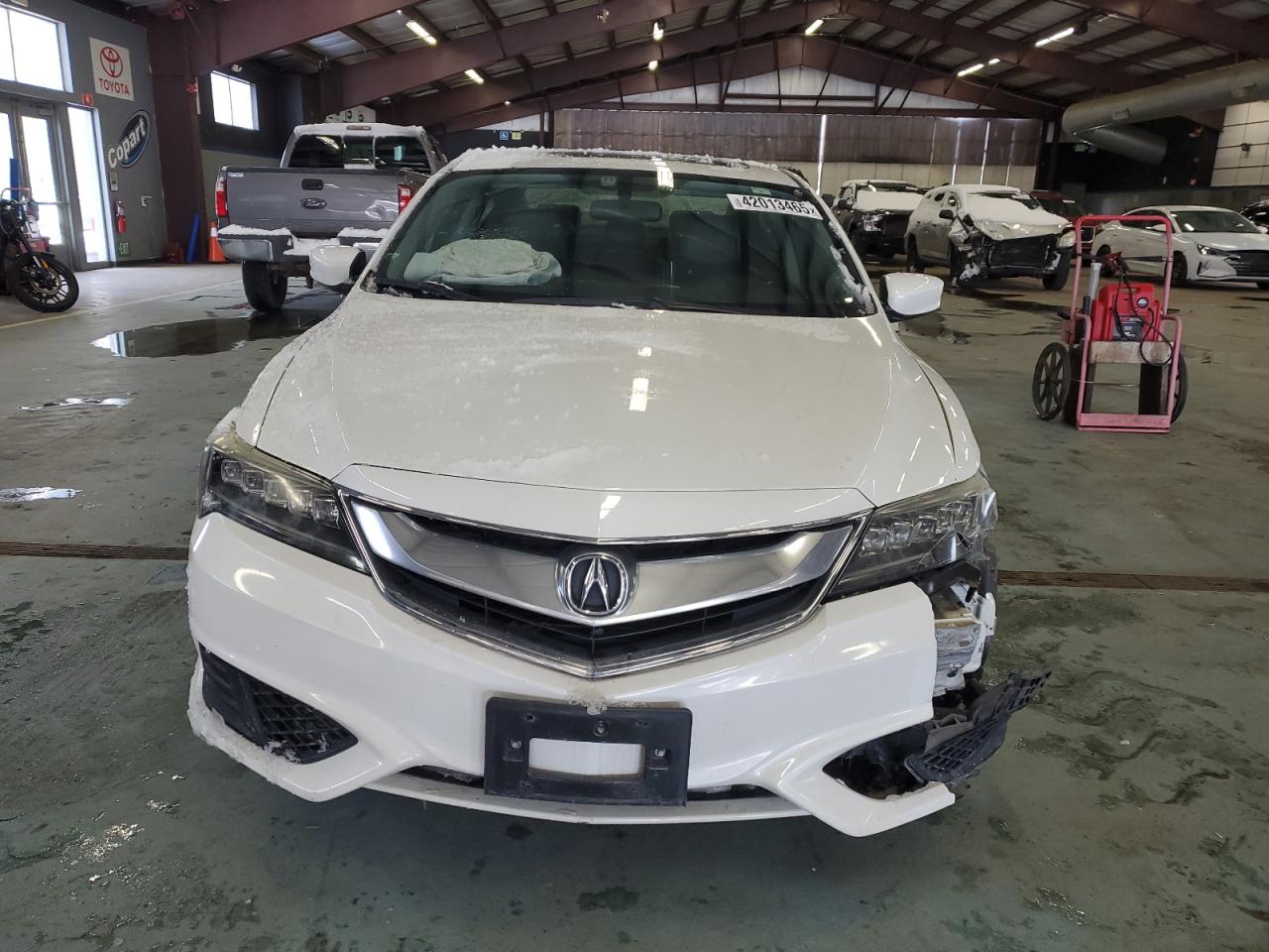 2017 Acura ILX VIN 19UDE2F35HA004794 Copart auction photo, front end / minor dent/scratches damage thumbnail 5