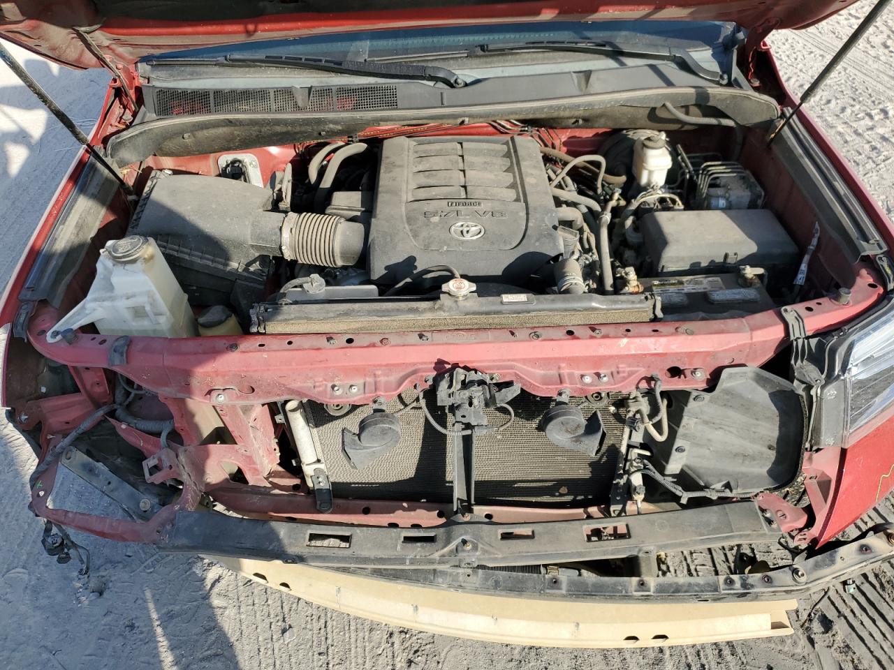 2021 Toyota Tundra VIN 5TFGY5F15MX276062 Copart auction photo, front end / minor dent/scratches damage thumbnail 11