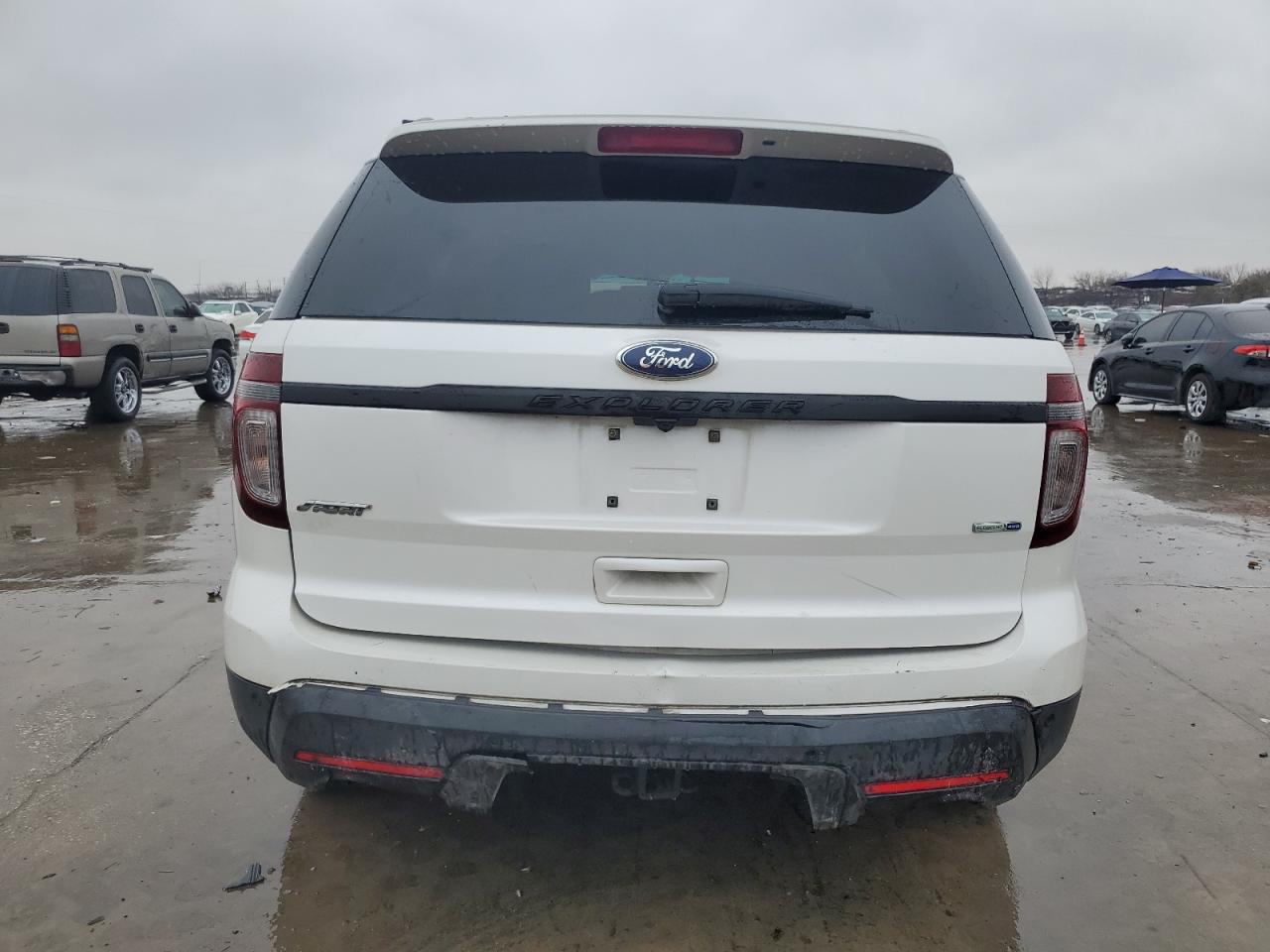 2014 Ford Explorer VIN 1FM5K8GT7EGC22432 Copart auction photo, front end / rear end damage thumbnail 6