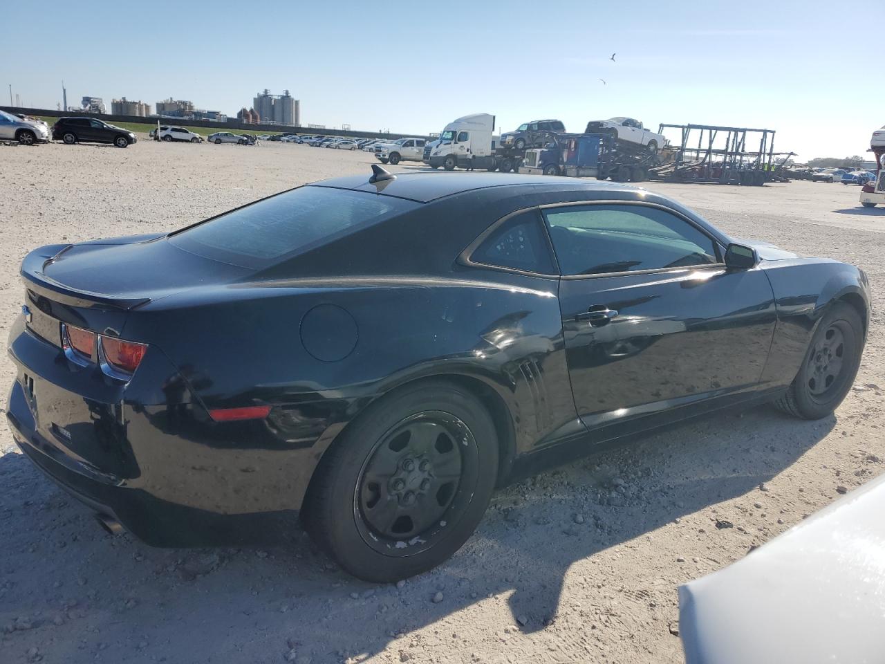 2013 Chevrolet Camaro VIN 2G1FE1E34D9123101 Copart auction photo, mechanical damage thumbnail 3