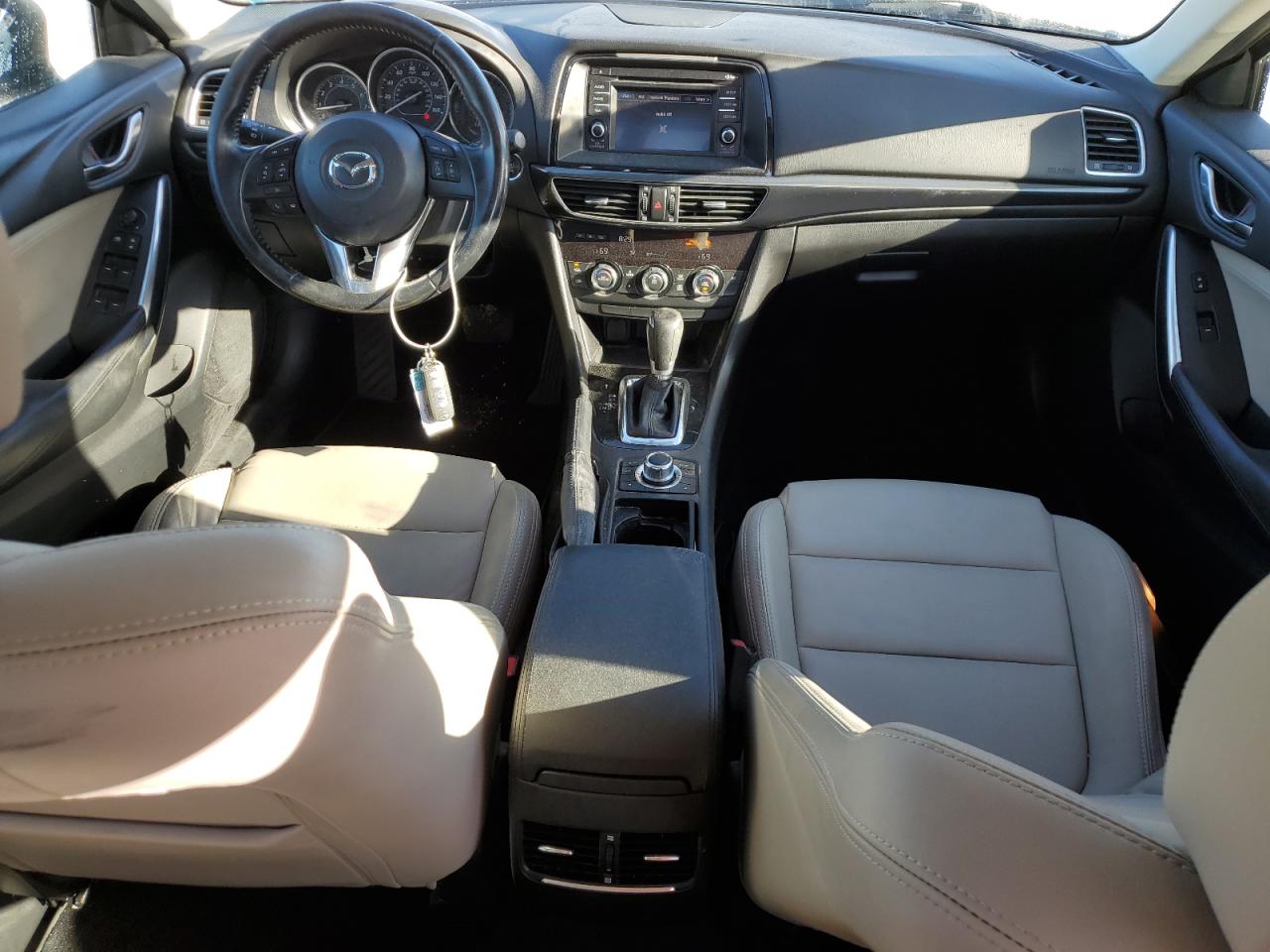 2015 Mazda 6 VIN JM1GJ1V62F1176131 Copart auction photo, front end damage thumbnail 8
