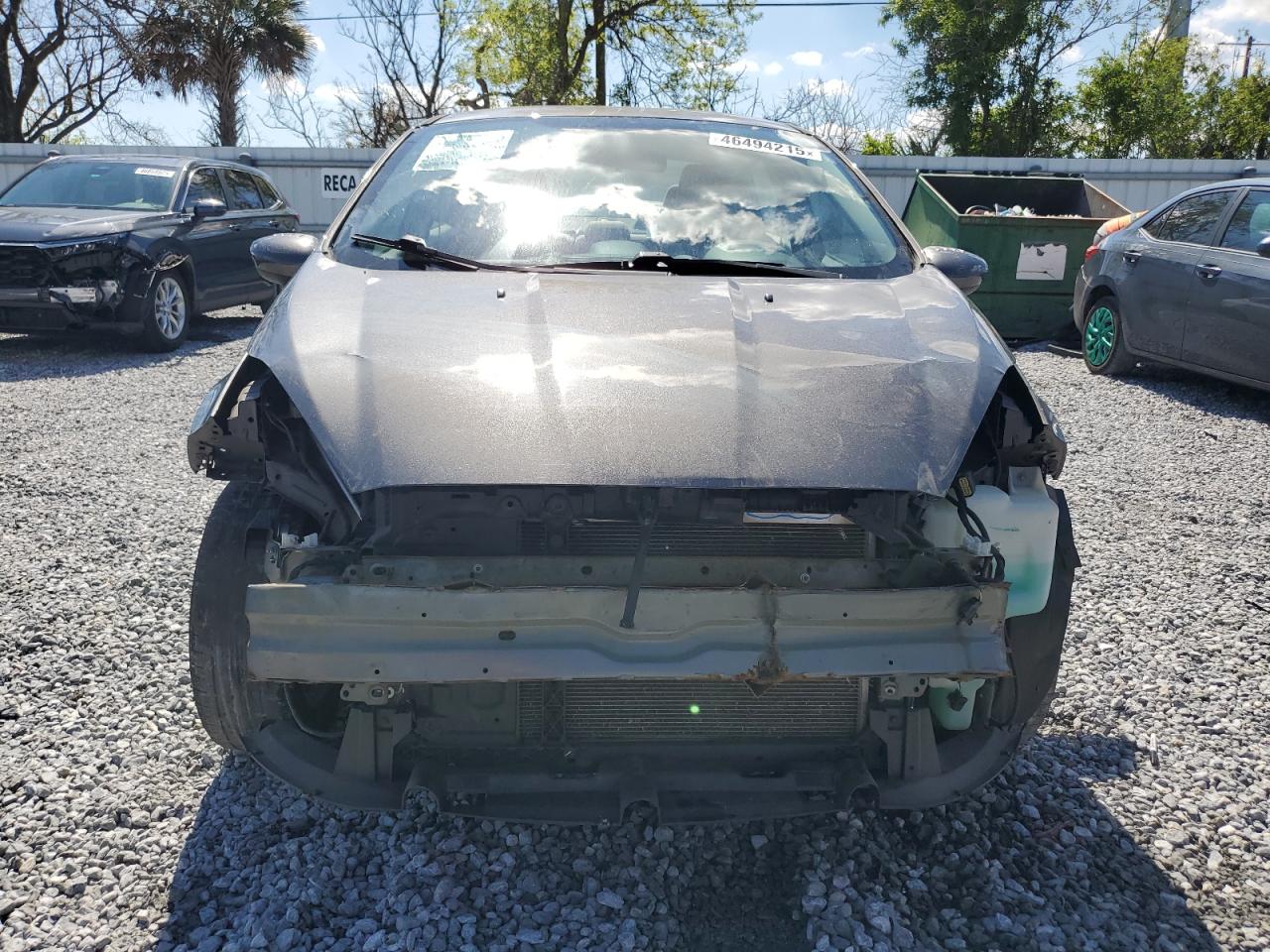 2018 Ford Fiesta VIN 3FADP4BJ0JM111467 Copart auction photo, front end damage thumbnail 5
