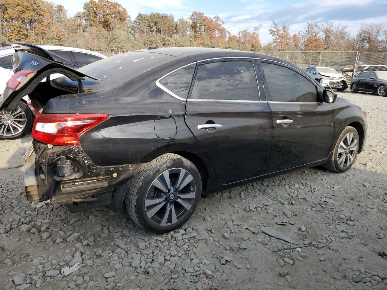 2019 Nissan Sentra VIN 3N1AB7AP2KY367304 Copart auction photo, rear end damage thumbnail 3