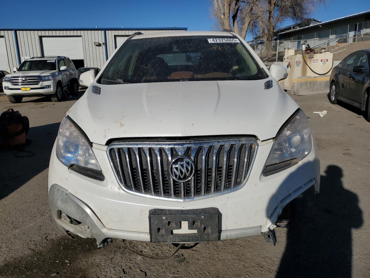 2016 Buick Encore VIN KL4CJCSB8GB670253 Copart auction photo, frame damage damage thumbnail 5