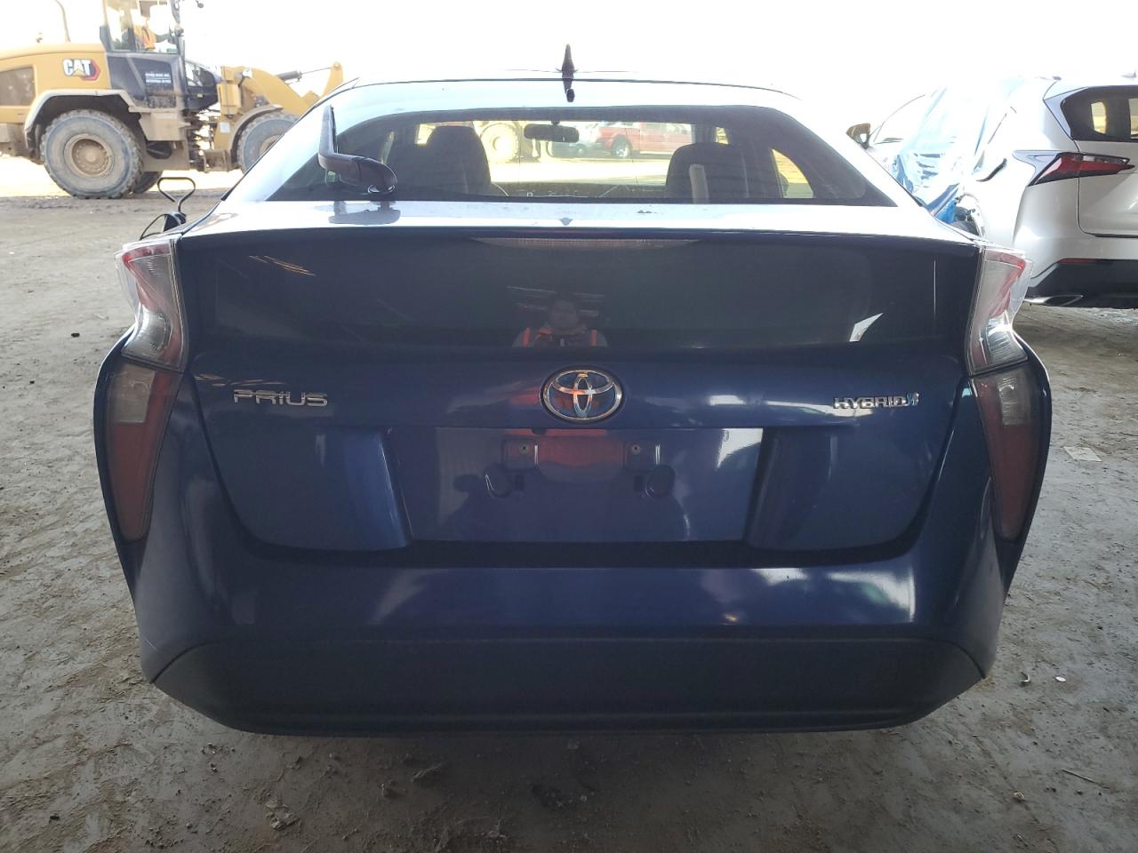 2016 Toyota Prius VIN JTDKBRFU5G3526103 Copart auction photo, side damage thumbnail 6