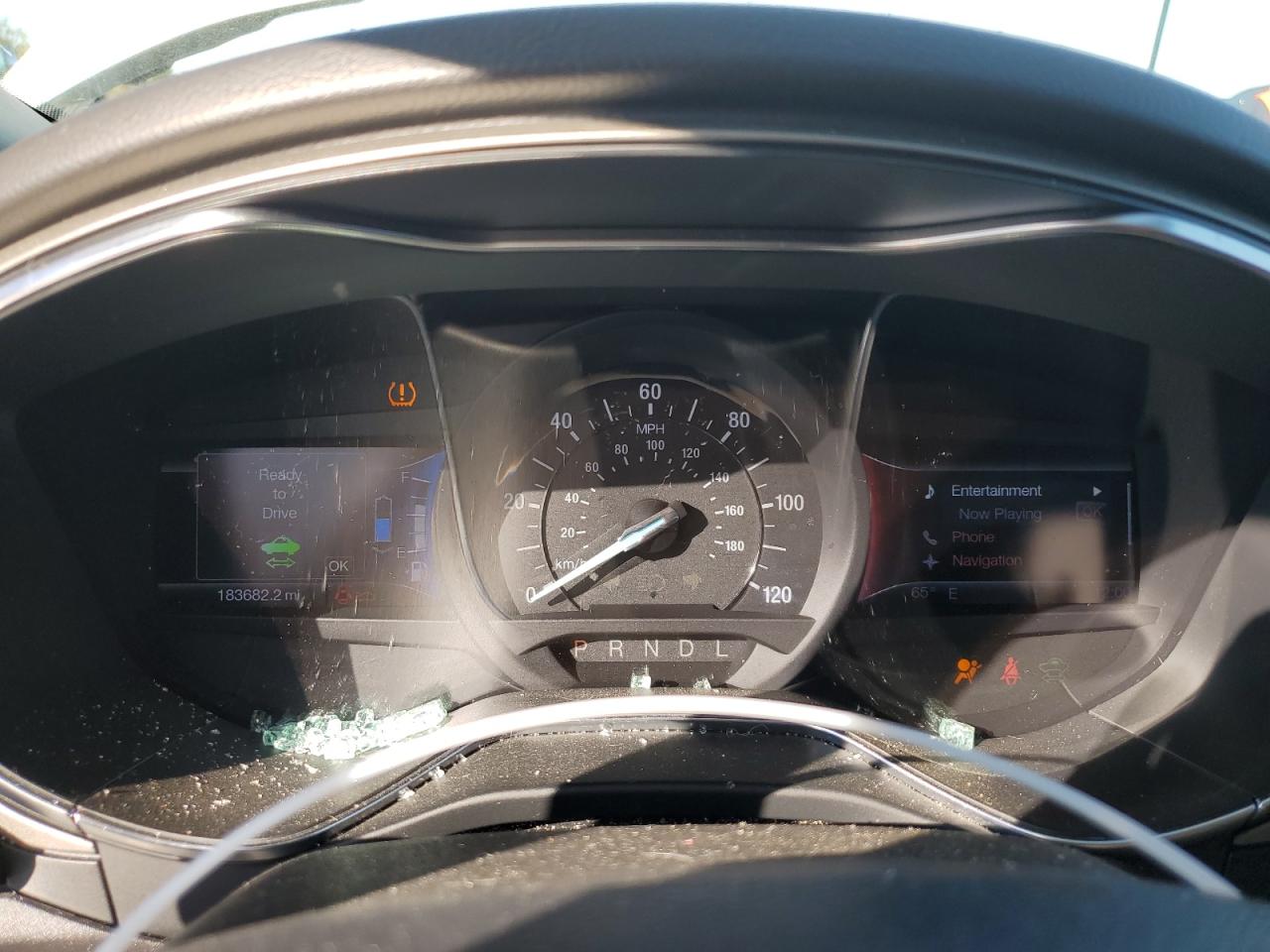 2013 Ford Fusion VIN 3FA6P0LU2DR219042 Copart auction photo, side damage thumbnail 9
