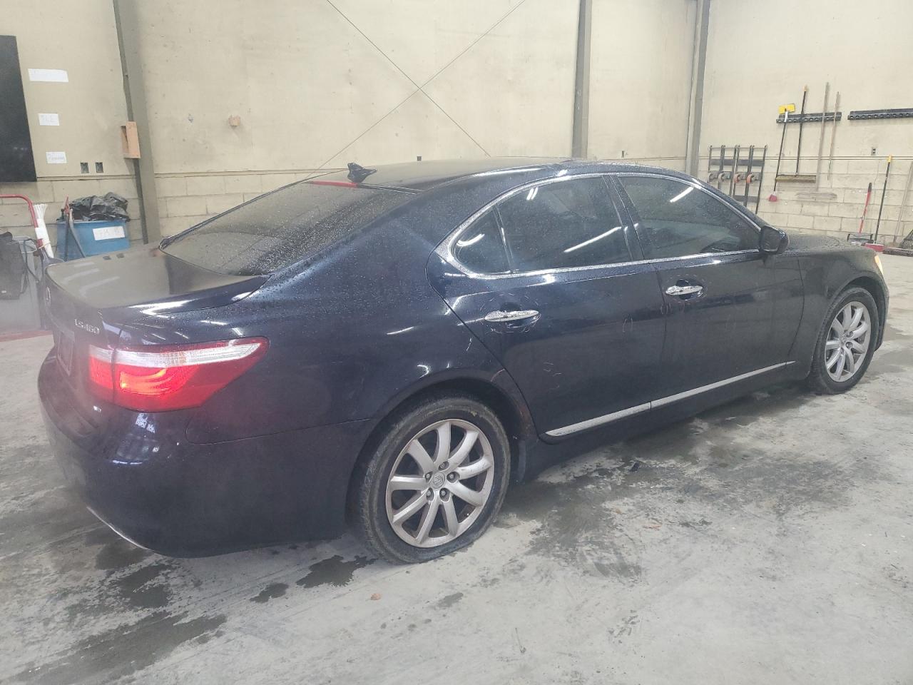 2009 Lexus LS VIN JTHCL46F095001106 Copart auction photo, side / minor dent/scratches damage thumbnail 3