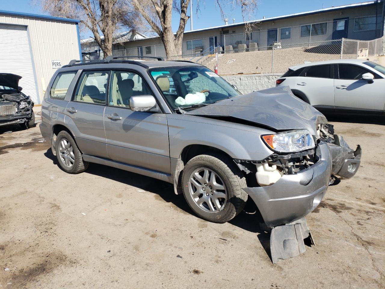 2007 Subaru Forester VIN JF1SG67607H706825 Copart auction photo, front end damage thumbnail 4
