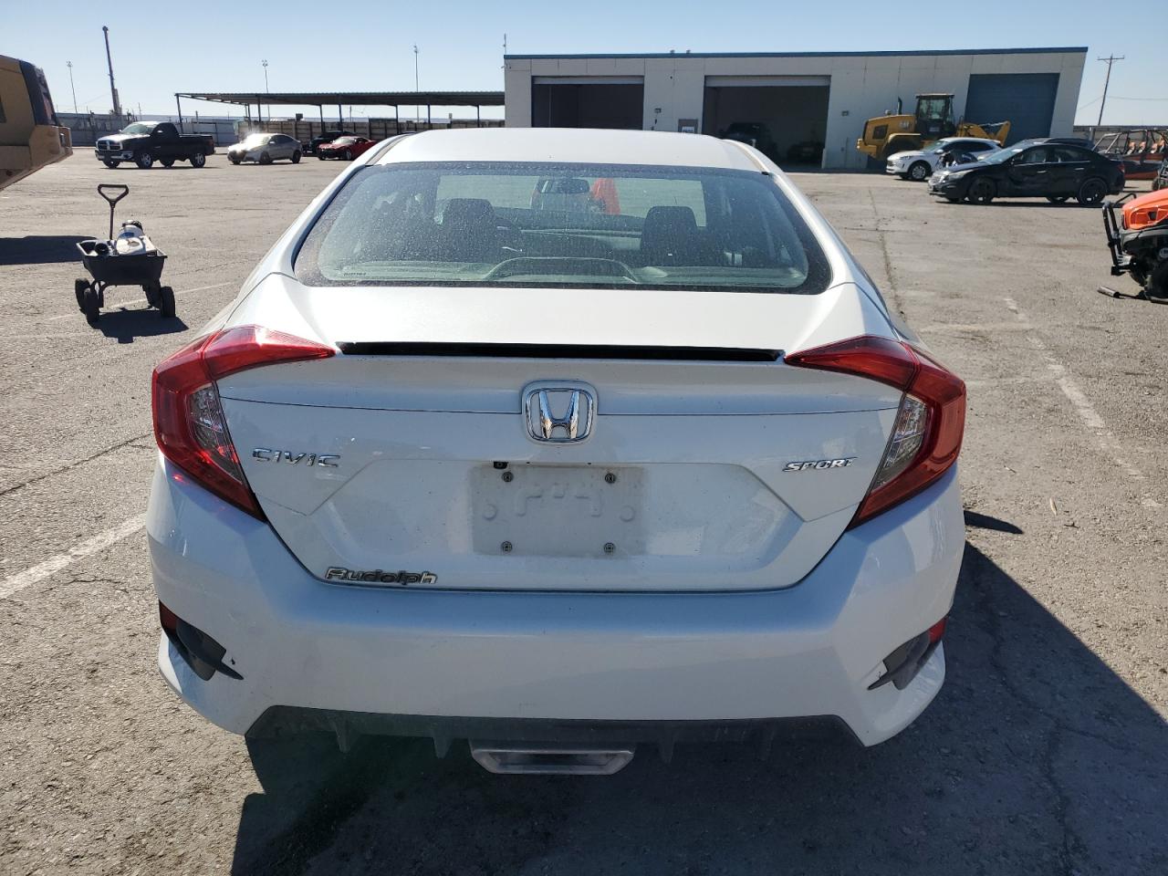2019 Honda Civic VIN 19XFC2F81KE026241 Copart auction photo, front end damage thumbnail 6