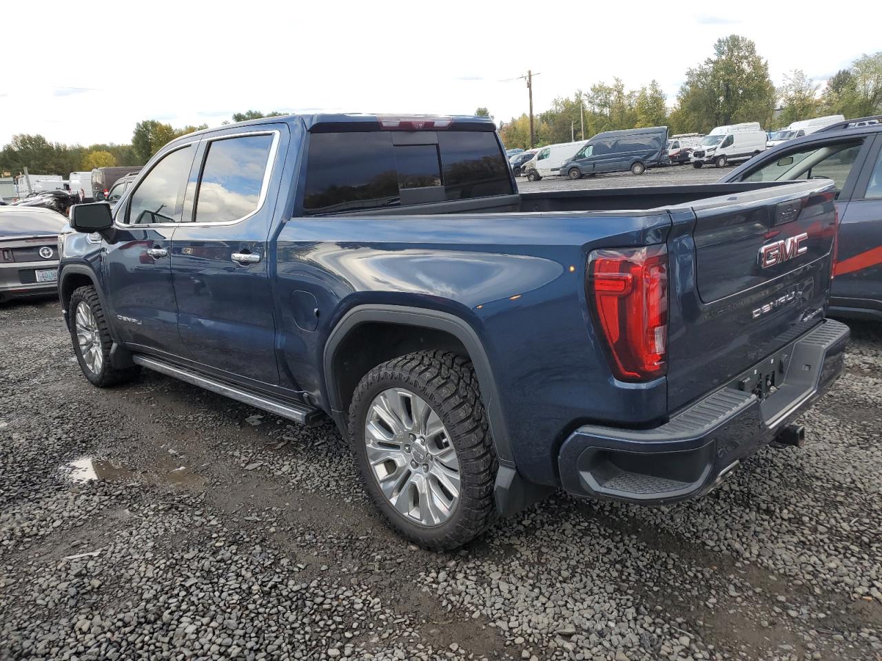 2020 GMC Sierra VIN 1GTU9FEL7LZ212293 Copart auction photo, normal wear / front end damage thumbnail 2