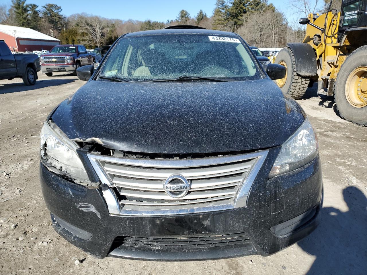 2013 Nissan Sentra VIN 3N1AB7AP5DL792919 Copart auction photo, front end damage thumbnail 5
