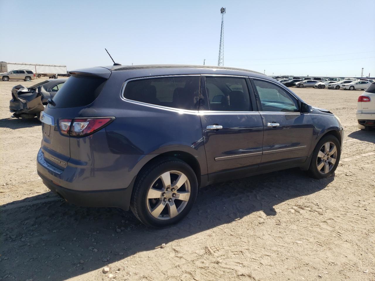 2013 Chevrolet Traverse VIN 1GNKVLKD8DJ101743 Copart auction photo, front end / minor dent/scratches damage thumbnail 3