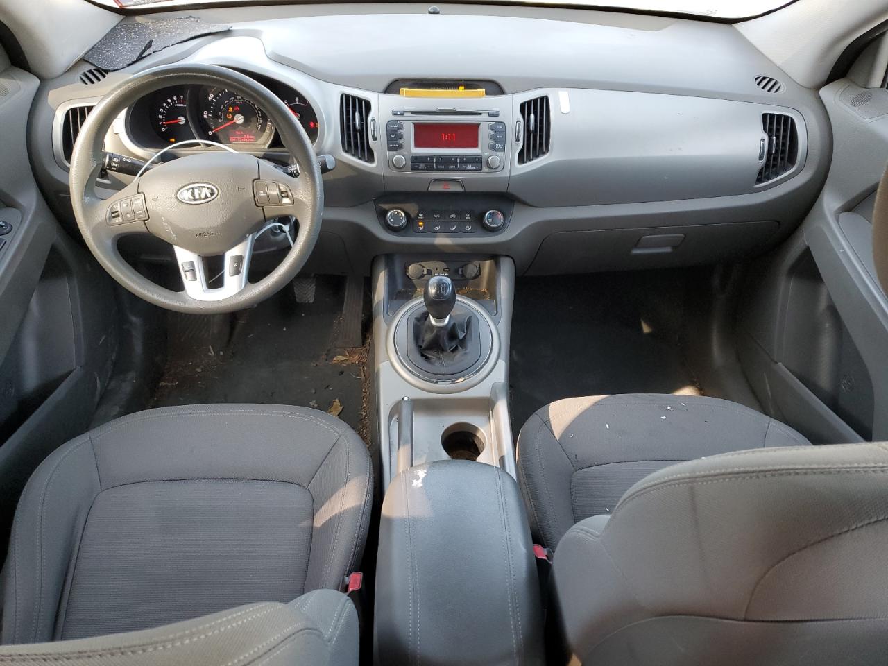 2011 KIA Sportage VIN KNDPB3A24B7094162 Copart auction photo, front end damage thumbnail 8