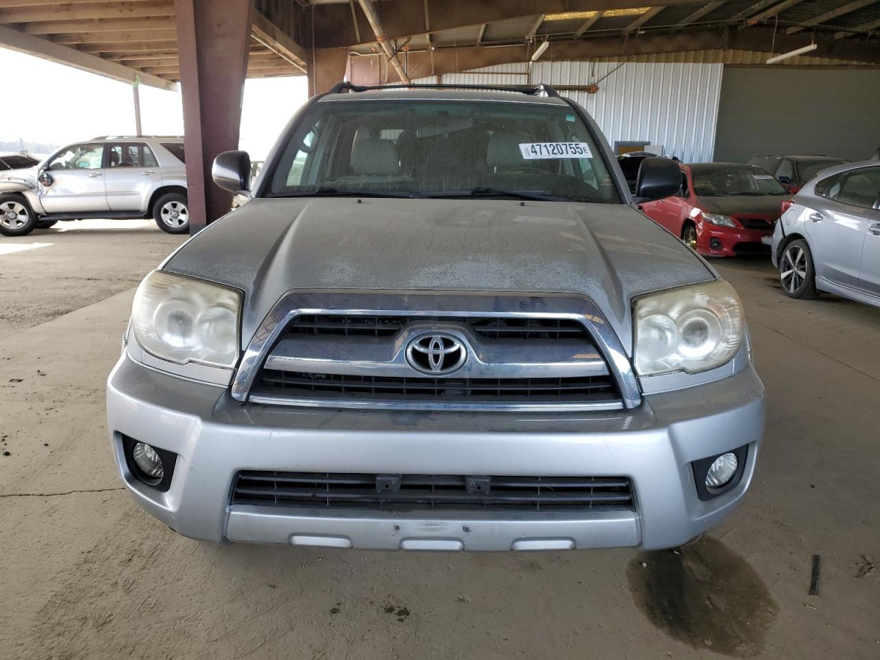 2007 Toyota 4Runner VIN JTEBU14R770116300 Copart auction photo, rear end / side damage thumbnail 5