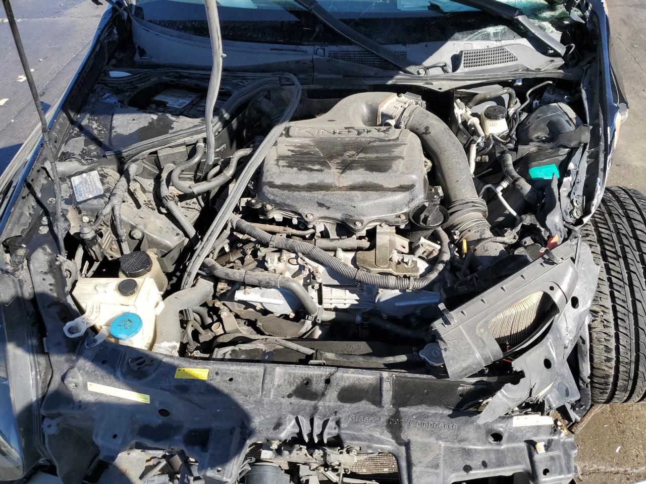 2007 Infiniti G VIN JNKCV54E67M903966 Copart auction photo, front end / side damage thumbnail 11