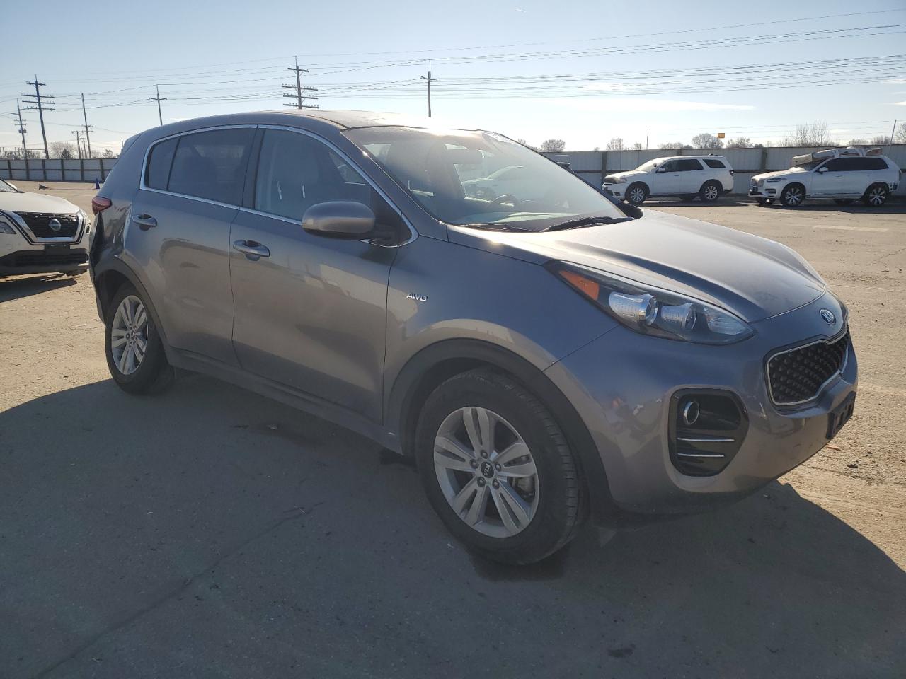 2017 KIA Sportage VIN KNDPMCAC5H7281356 Copart auction photo, rear end / undercarriage damage thumbnail 4