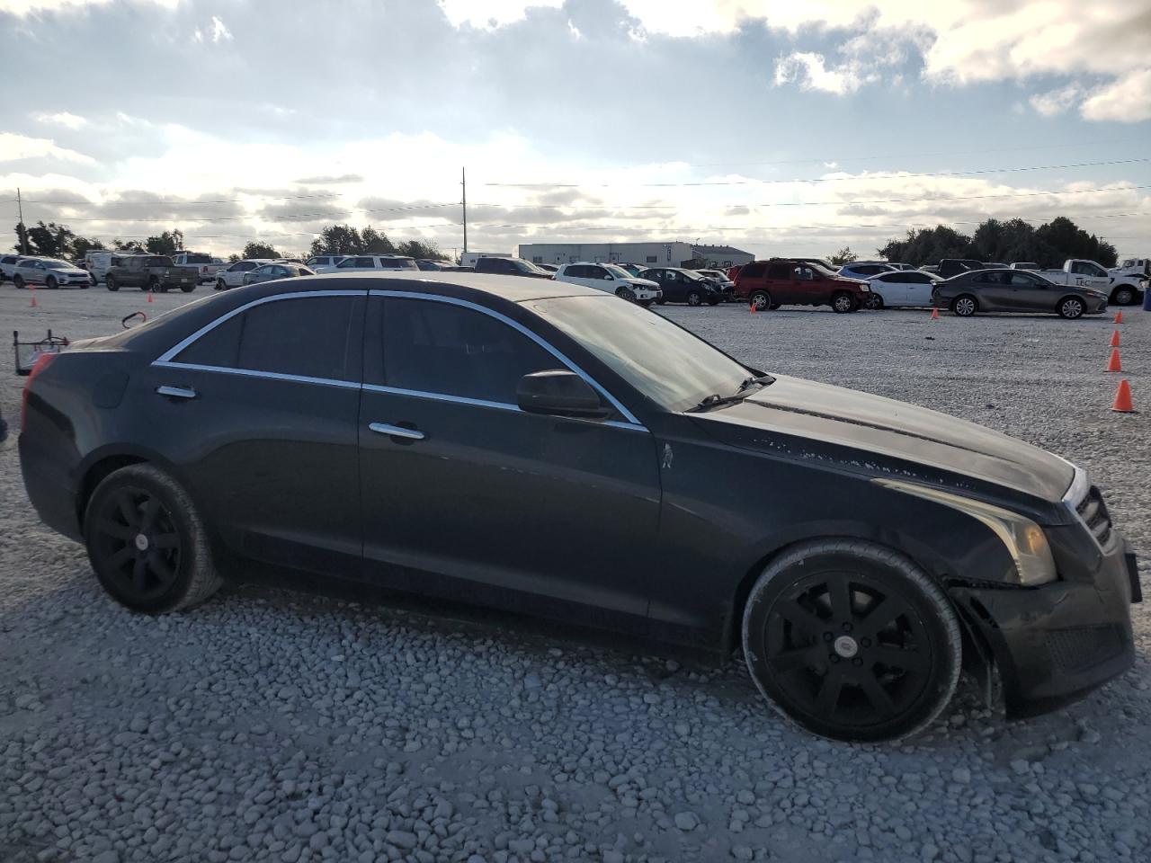2013 Cadillac ATS VIN 1G6AA5RA2D0134981 Copart auction photo, all over damage thumbnail 4