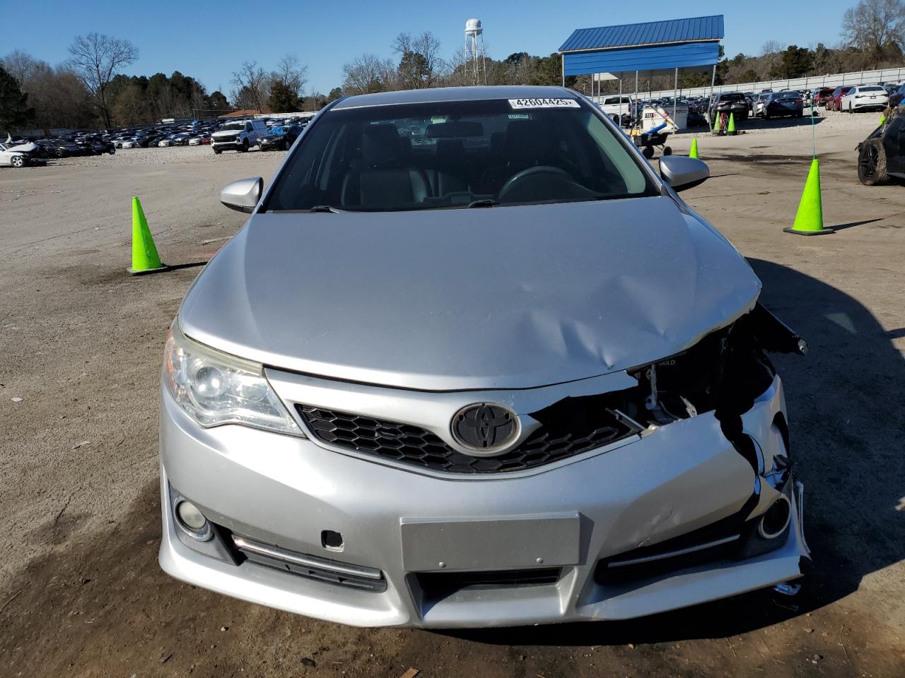 2013 Toyota Camry VIN 4T1BF1FK4DU236747 Copart auction photo, front end damage thumbnail 5