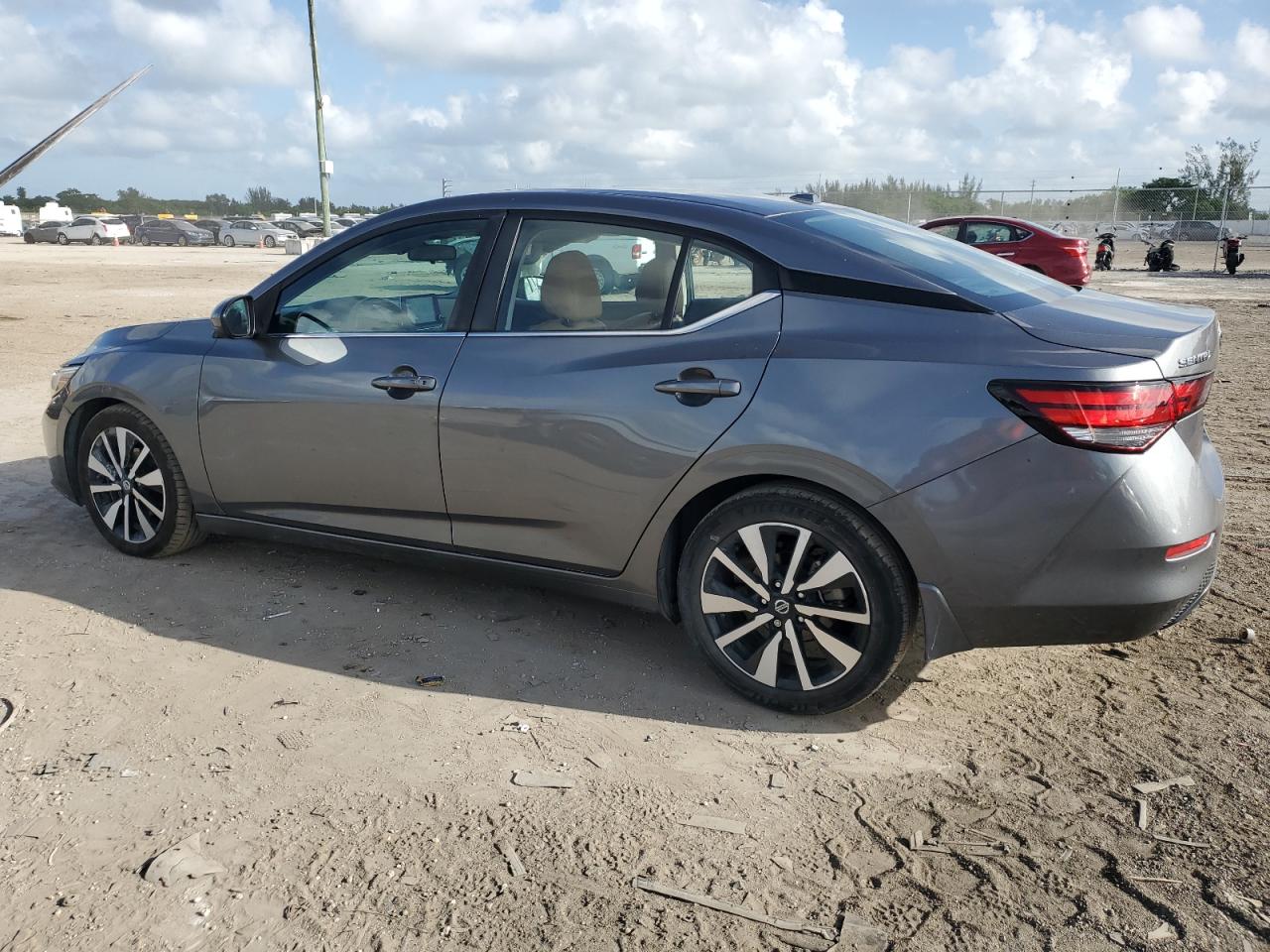 2021 Nissan Sentra VIN 3N1AB8CV7MY262200 Copart auction photo, rear end / undercarriage damage thumbnail 2