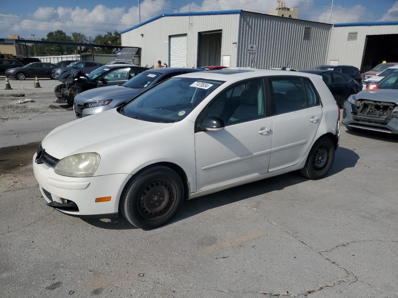 2008 Volkswagen Golf VIN WVWCA71K18W149481