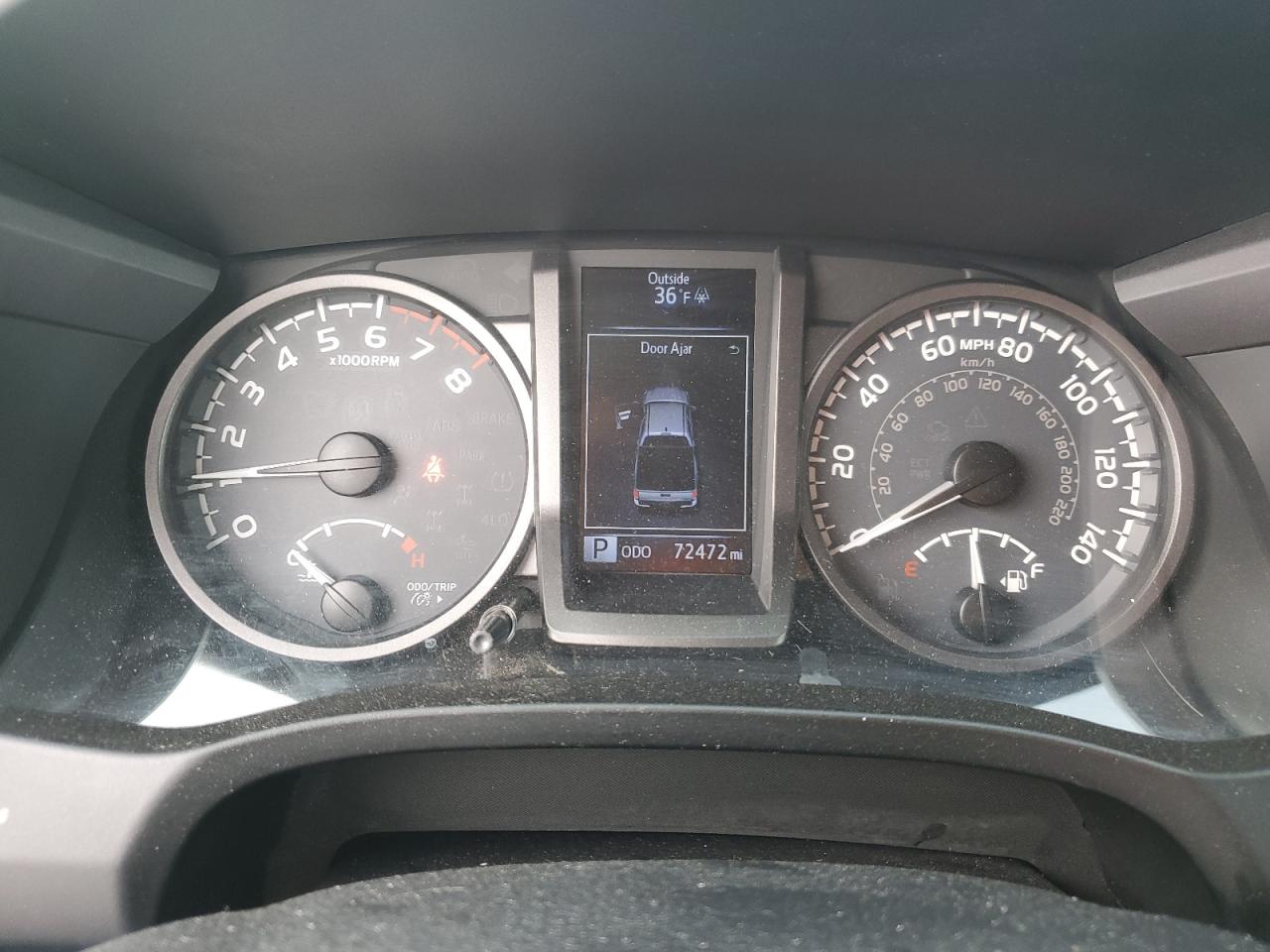 2019 Toyota Tacoma VIN 5TFCZ5AN1KX210269 Copart auction photo, rear end / side damage thumbnail 9