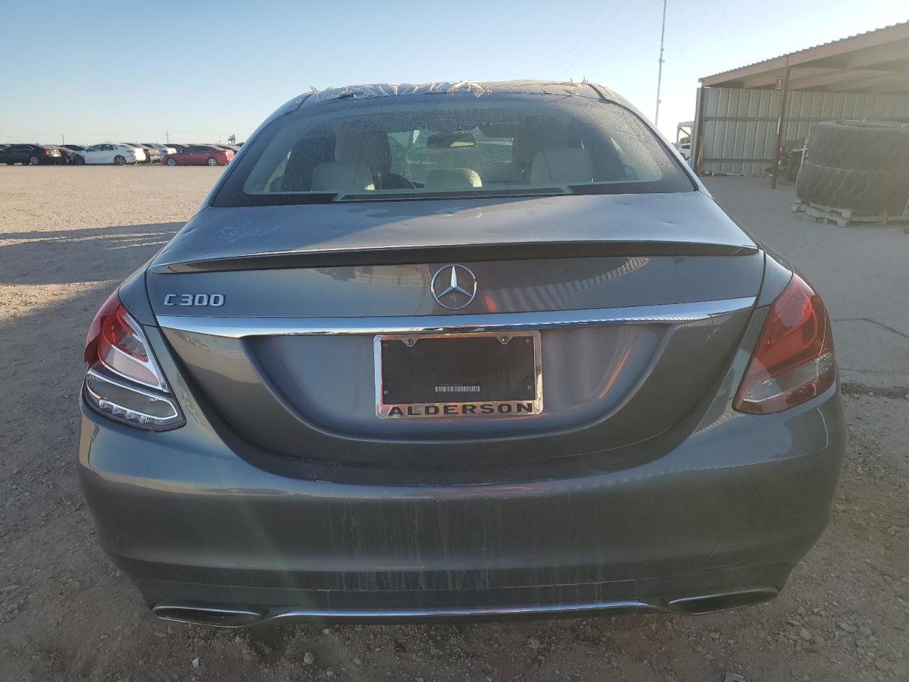 2018 Mercedes-Benz C-klasse VIN 55SWF4JB8JU242987 Copart auction photo, hail damage thumbnail 6