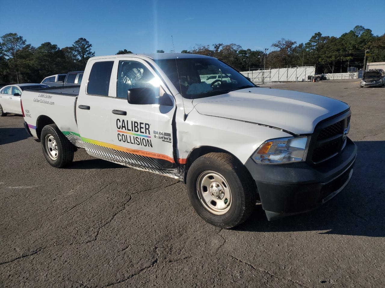 2021 RAM 1500 VIN 1C6RR6FG9MS502995 Copart auction photo, side damage thumbnail 4