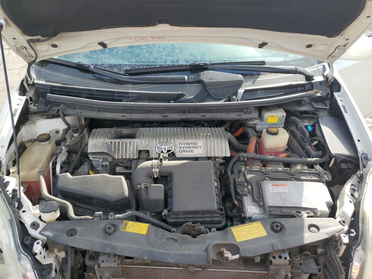 2012 Toyota Prius VIN JTDKN3DUXC5448830 Copart auction photo, all over damage thumbnail 12