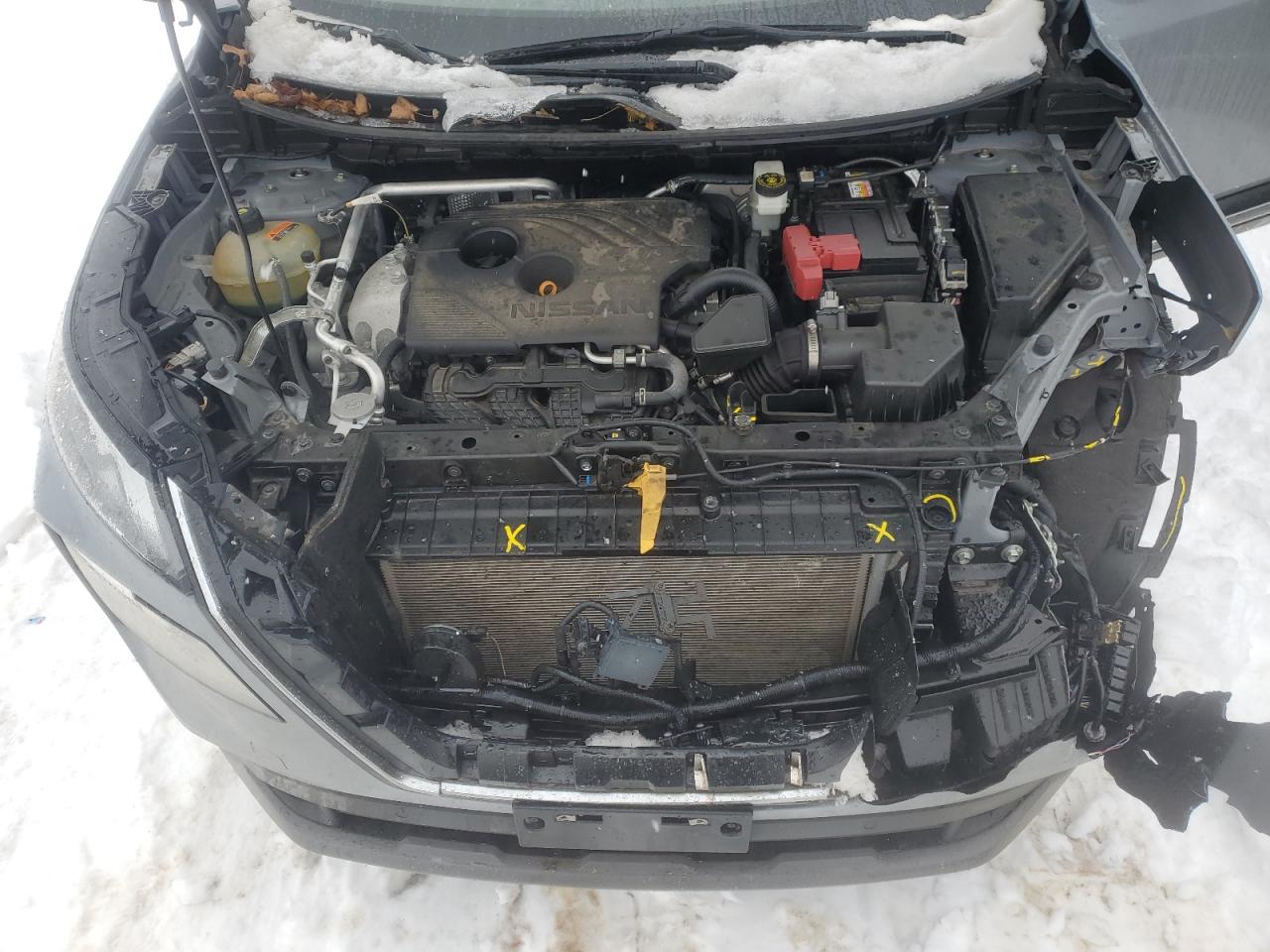 2021 Nissan Rogue VIN JN8AT3CB6MW220860 Copart auction photo, front end / minor dent/scratches damage thumbnail 12