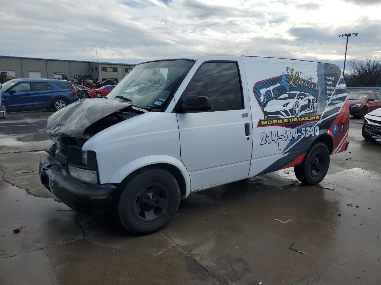 2002 Chevrolet Astro VIN 1GCDM19X32B135766 - Copart auction photo
