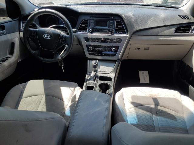 2017 Hyundai Sonata VIN 5NPE24AF5HH502124 Copart auction photo, rear end / side damage thumbnail 8