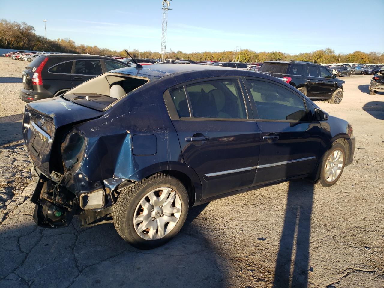 2010 Nissan Sentra VIN 3N1AB6AP7AL655423 Copart auction photo, rear end damage thumbnail 3